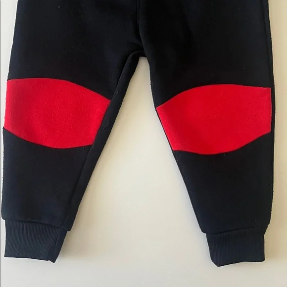 Disney 2T Red Mickey Mouse Pullover with Black and Red Joggers - Picture 9 of 11